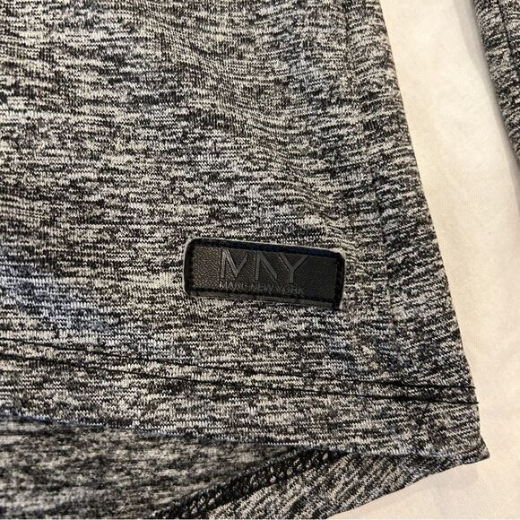 Marc New York Andrew Marc Performance Gray Quarter Zip Pullover Sweater Small - Picture 2 of 10